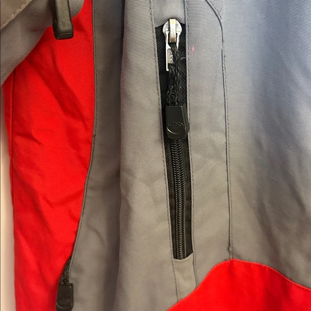 The North Face Mens VTG Steep Tech Vibrant Red and Grey Jacket Size Large